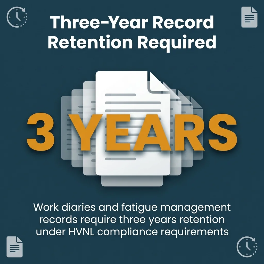 Three-Year Record Retention Required