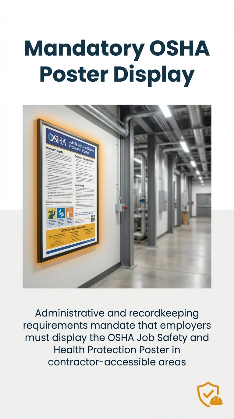 Mandatory OSHA Poster Display