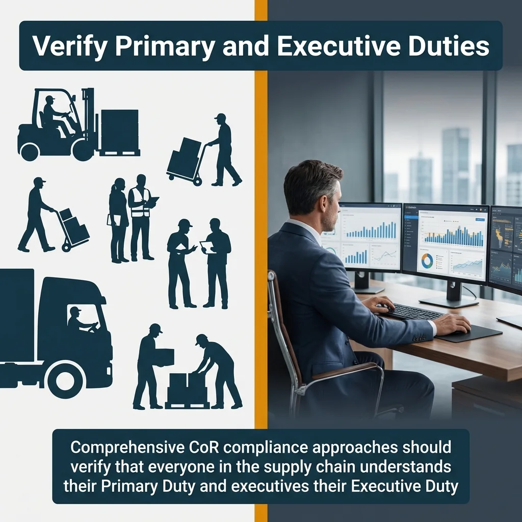 Verify Primary and Executive Duties