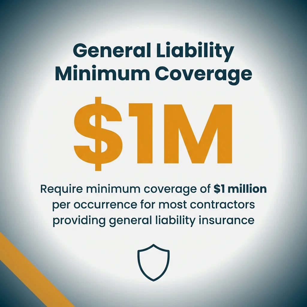 General Liability Minimum Coverage