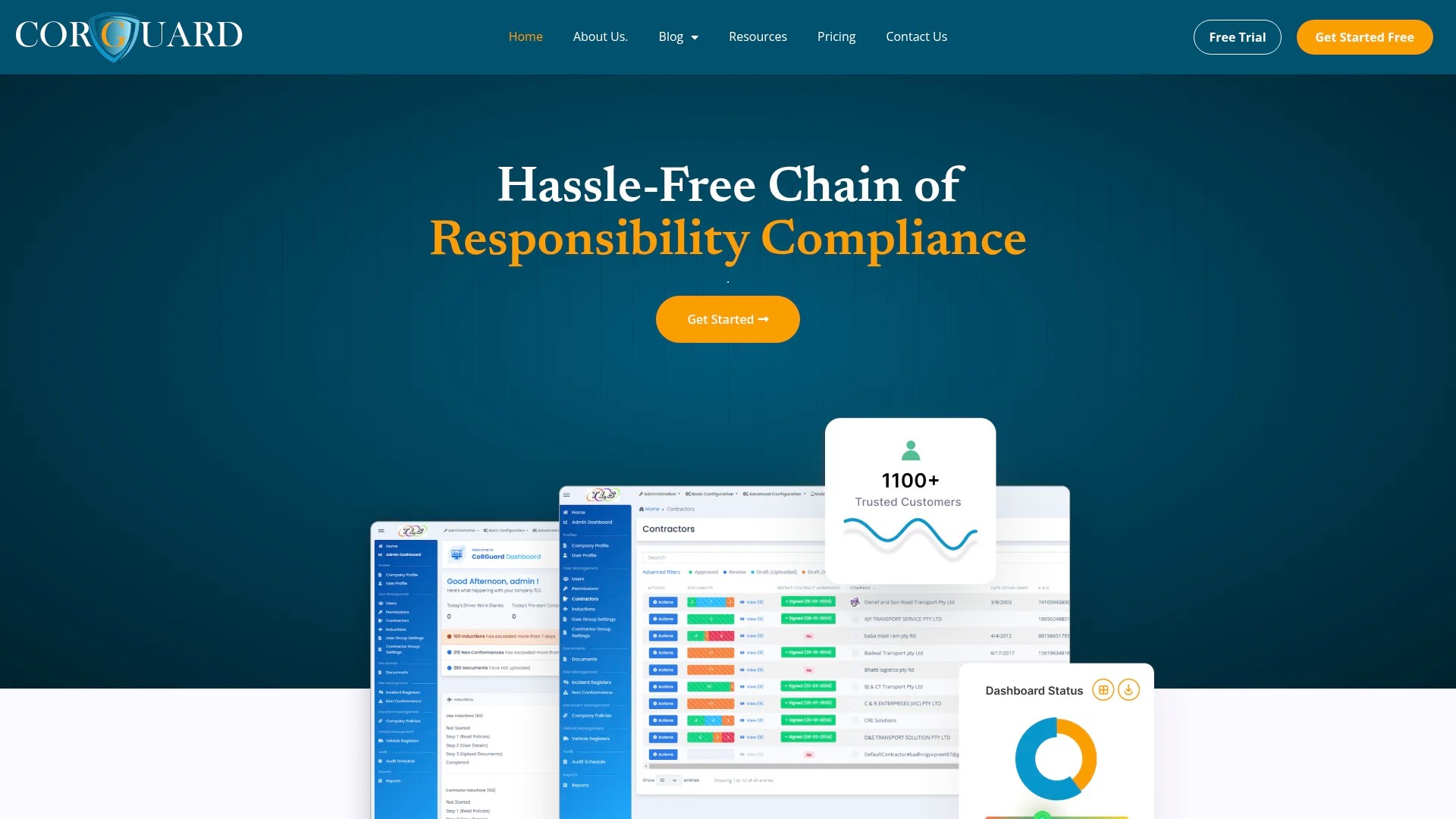Screenshot of https://chainresponsibility.au/